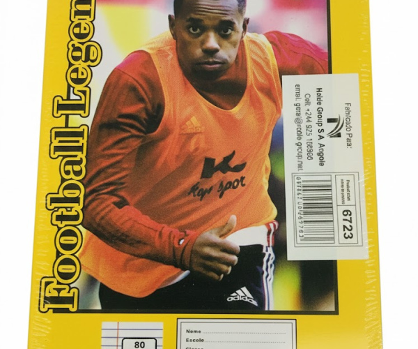 Caderno Football Legends