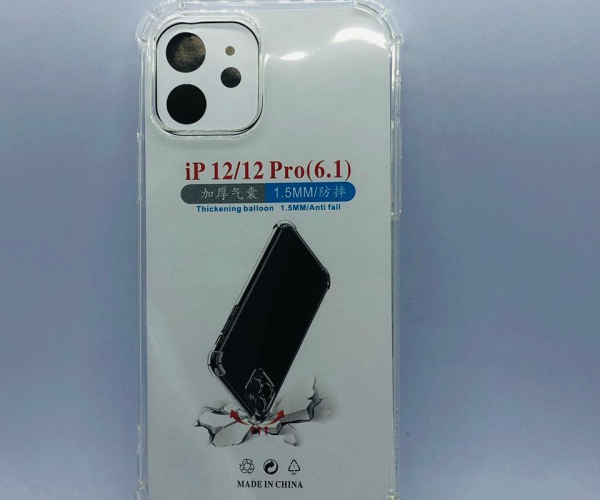 CAPA PARA IPHONE 12 | 12 PRO - TRANSPARENTE