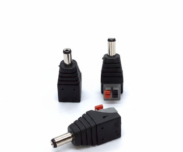 Conector de Alimentação Para Câmeras (Fêmea)